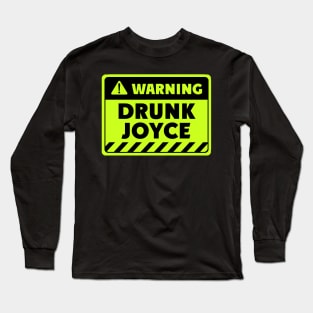 drunk Joyce Long Sleeve T-Shirt